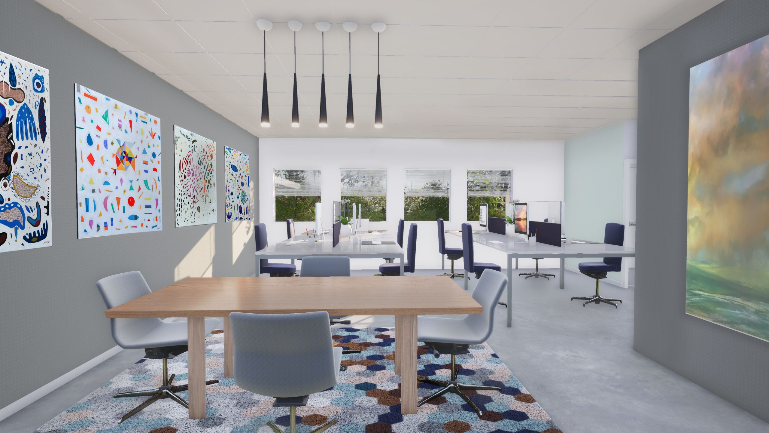 The power of visualising an office space before construction